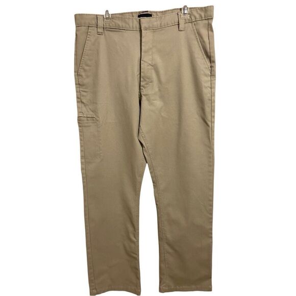Diehard Khaki Twill Work Pants Men’s Size 36W x 34L Relaxed Fit - Picture 1 of 9